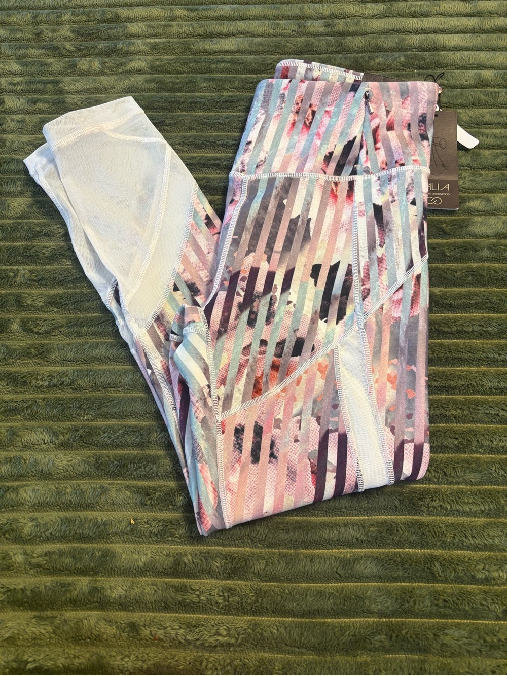 Calia luster stripe 7/8 leggings